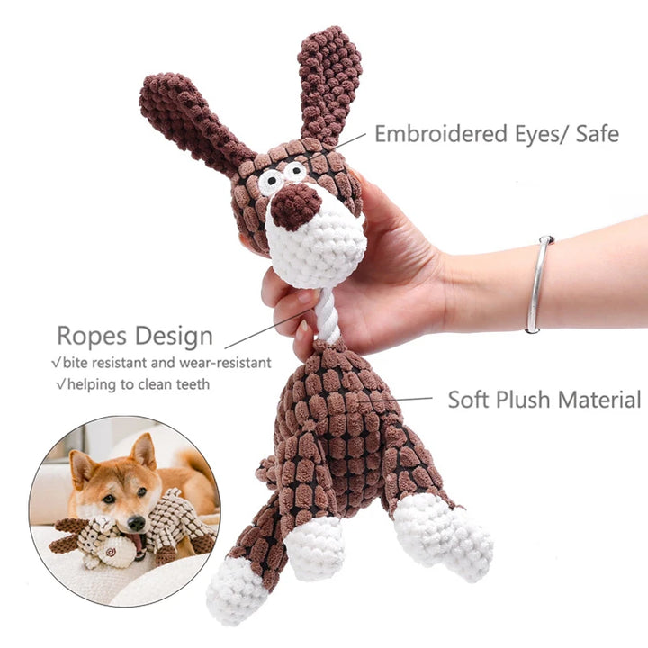 Plüschtier für Hunde REX