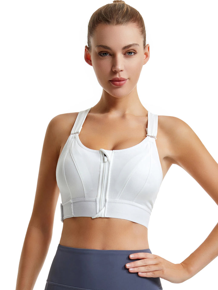 Yoga Sport BH mit Reissverschluss