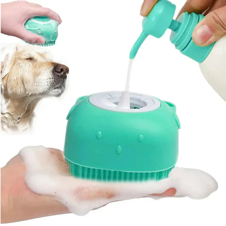 Waschbürste für Hunde aus Silikon CONNY