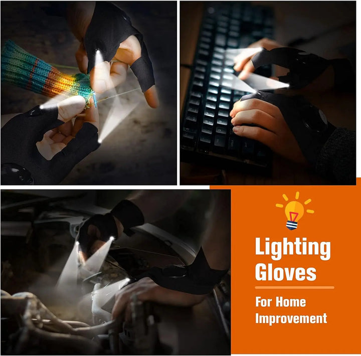 LED Handschuhe wasserdicht