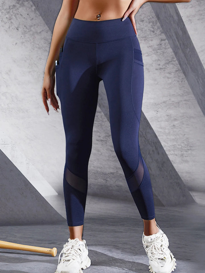 Sport Leggings High Waist mit Taschen